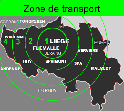 zone de livraison et prix pour la location d'un container VD conteneur